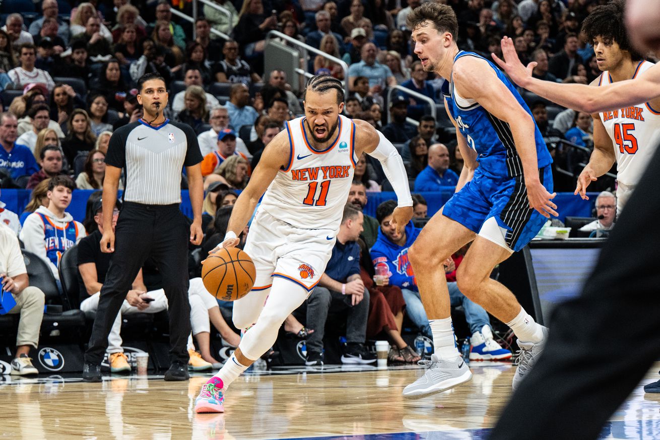 NBA: New York Knicks at Orlando Magic