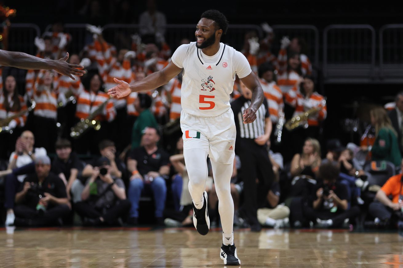 NCAA Basketball: Boston College at Miami (FL)