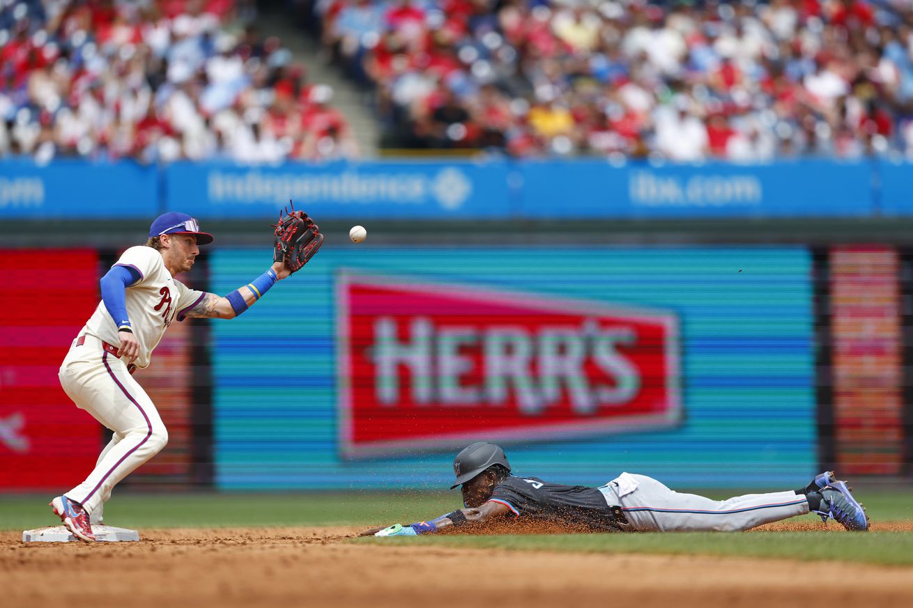 Miami Marlins v Philadelphia Phillies