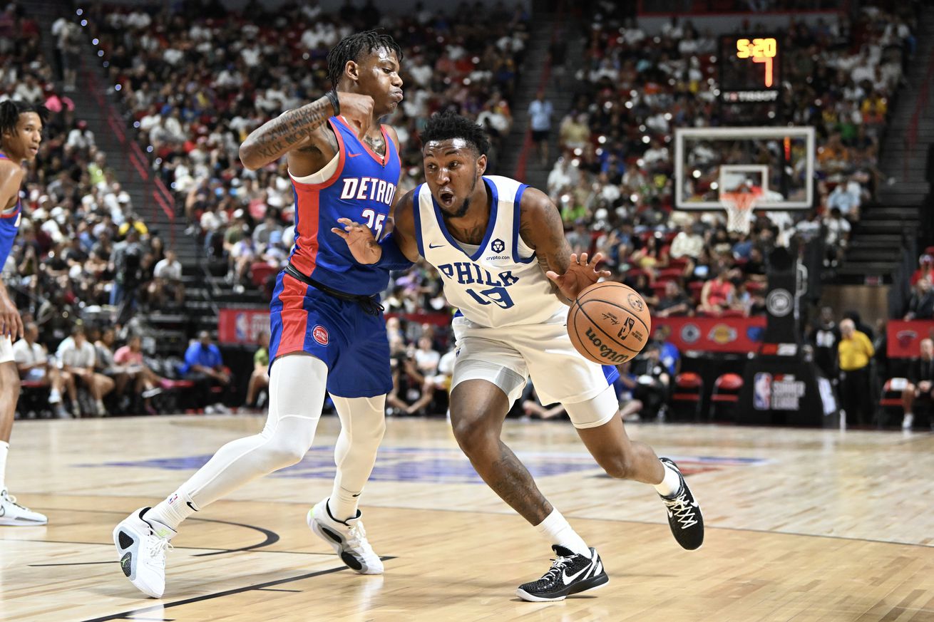 2024 NBA Summer League - Detroit Pistons v Philadelphia 76ers