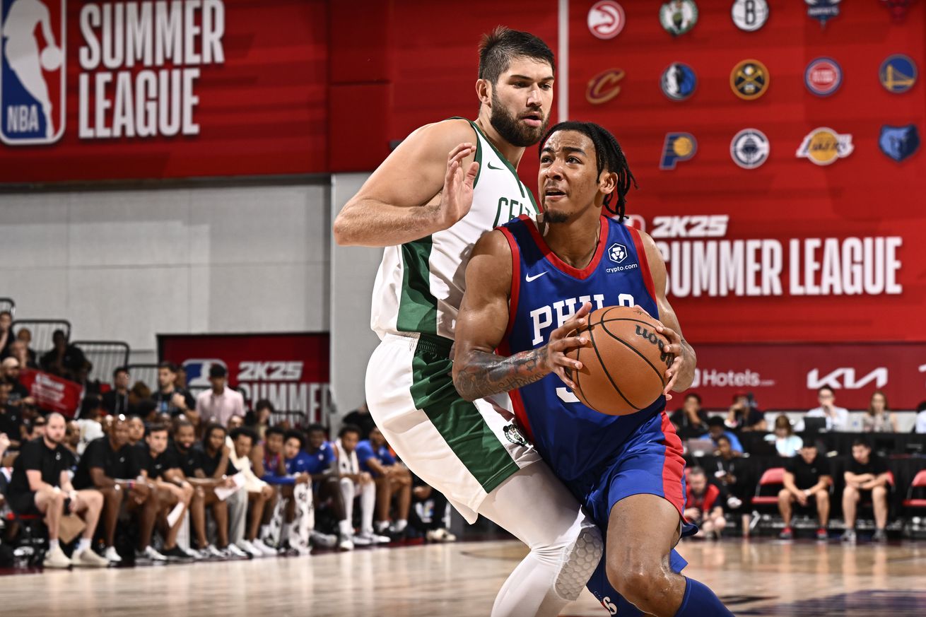 2024 NBA Summer League - Philadelphia 76ers v Boston Celtics