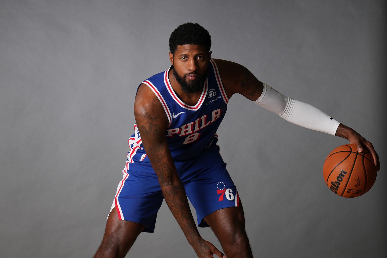 Philadelphia 76ers Paul George Portraits