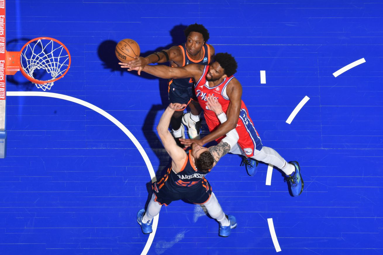 2024 NBA Playoffs - New York Knicks v Philadelphia 76ers