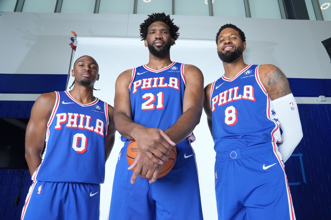 2024-25 Philadelphia 76ers Media Day