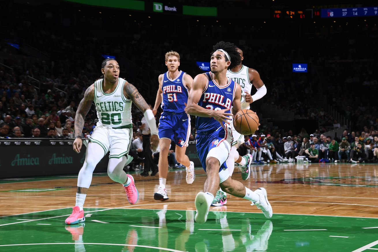 Philadelphia 76ers v Boston Celtics