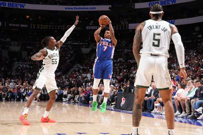 Milwaukee Bucks v Philadelphia 76ers