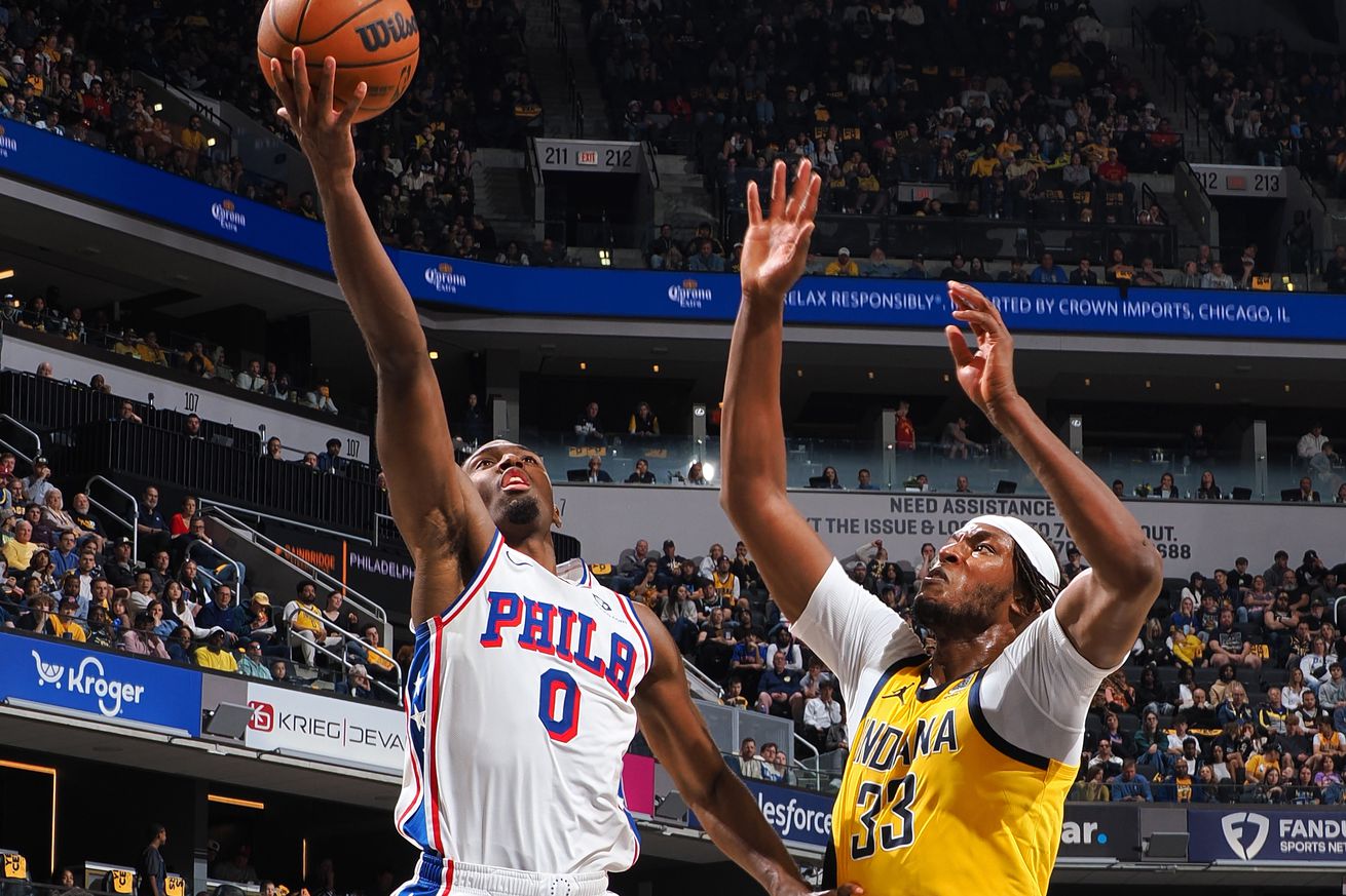 Philadelphia 76ers v Indiana Pacers