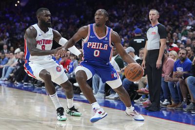 Detroit Pistons v Philadelphia 76ers