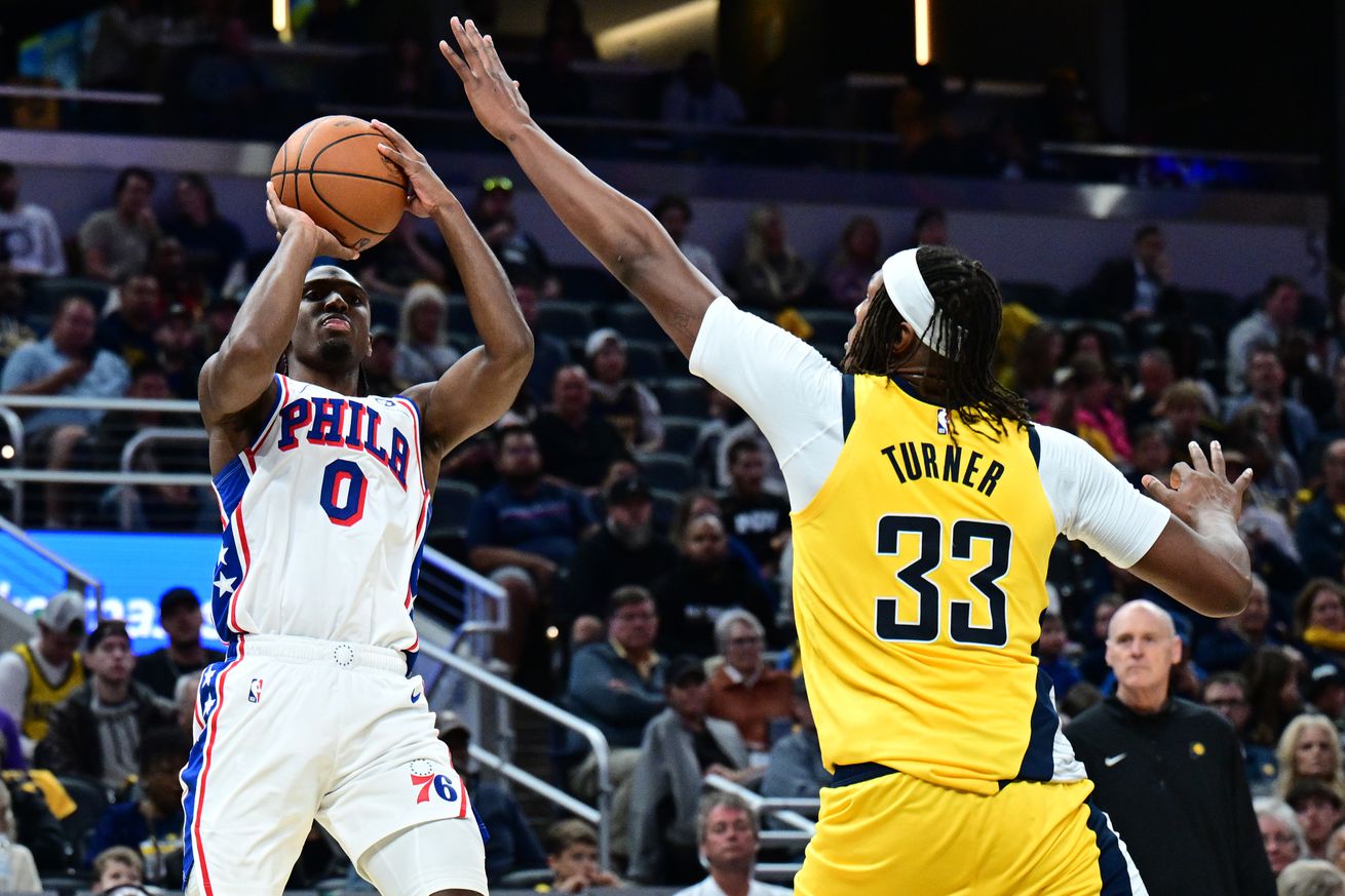 NBA: Philadelphia 76ers at Indiana Pacers