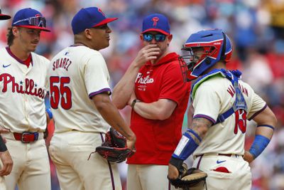 Miami Marlins v Philadelphia Phillies