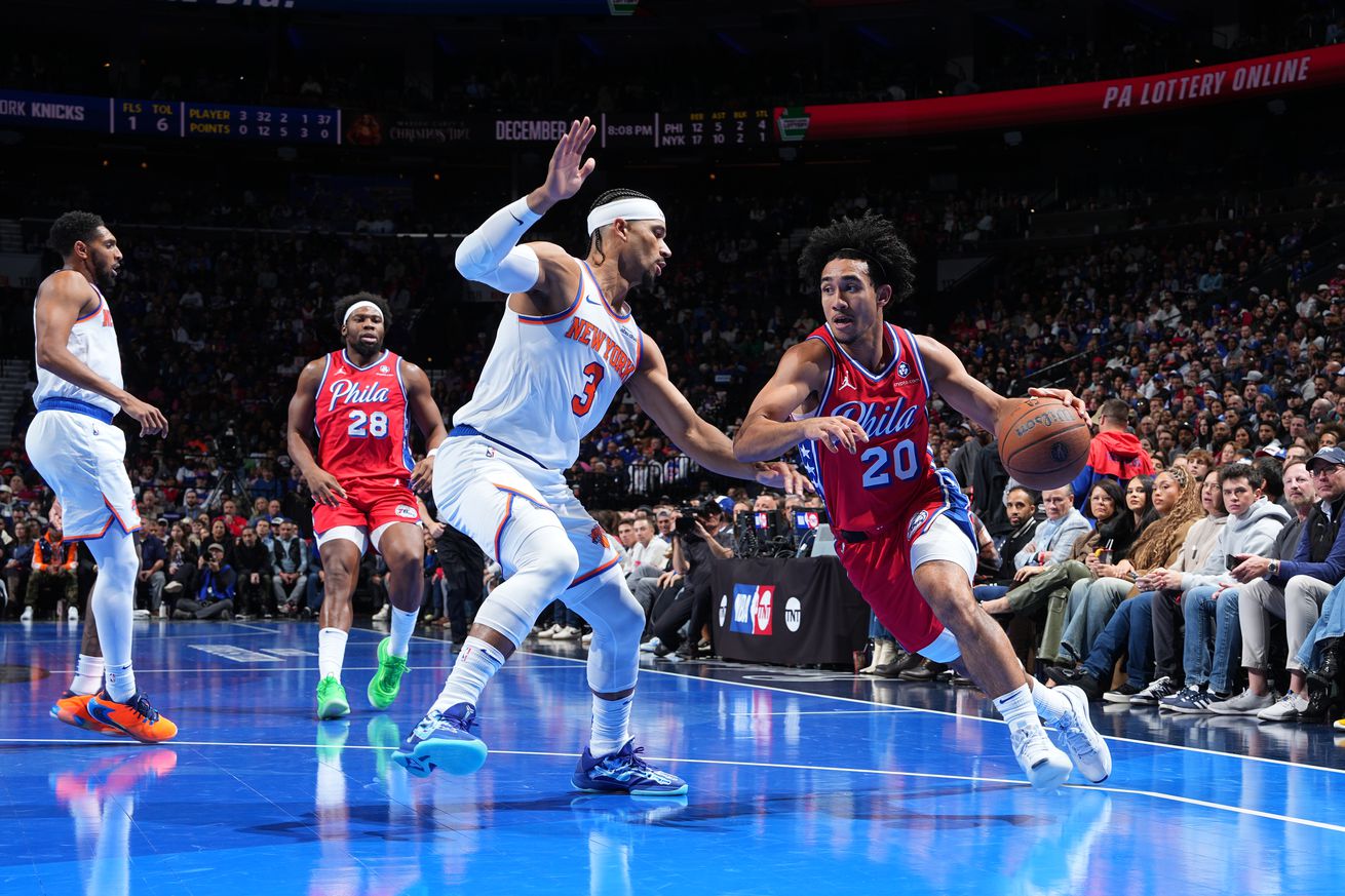 New York Knicks v Philadelphia 76ers - Emirates NBA Cup