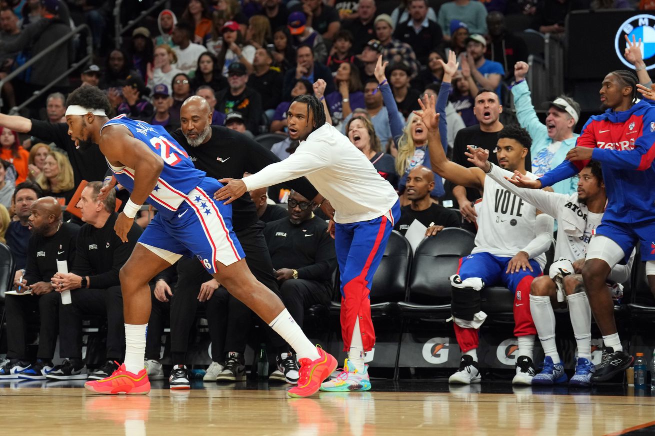 NBA: Philadelphia 76ers at Phoenix Suns