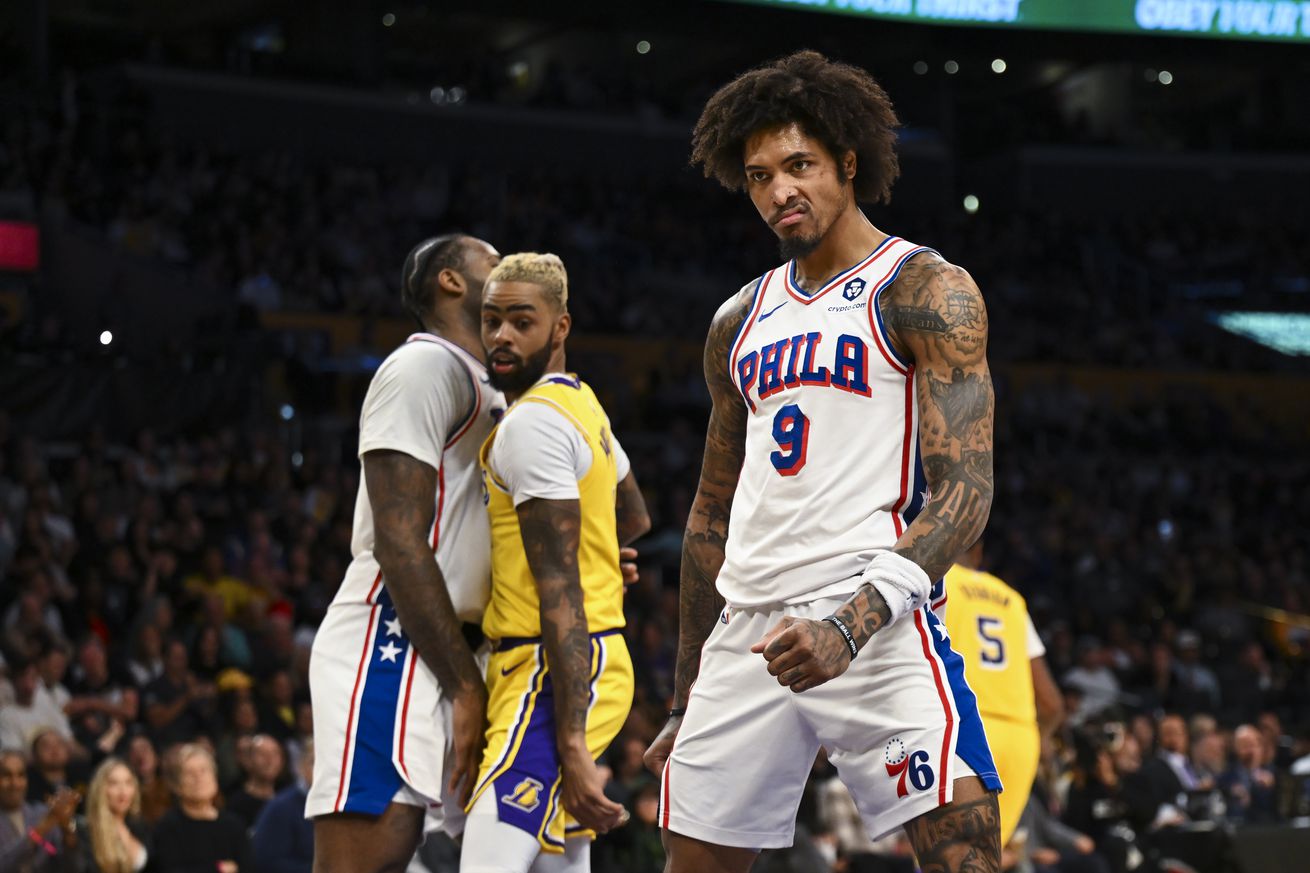 NBA: Philadelphia 76ers at Los Angeles Lakers