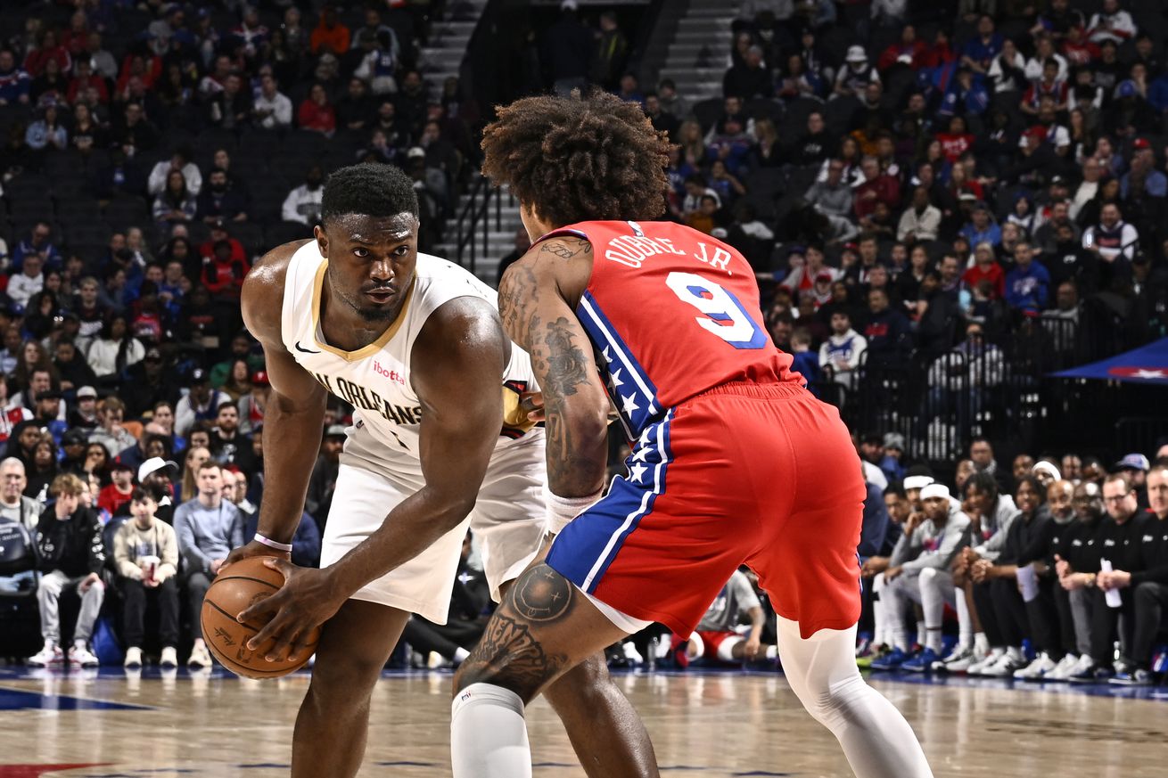 New Orleans Pelicans v Philadelphia 76ers