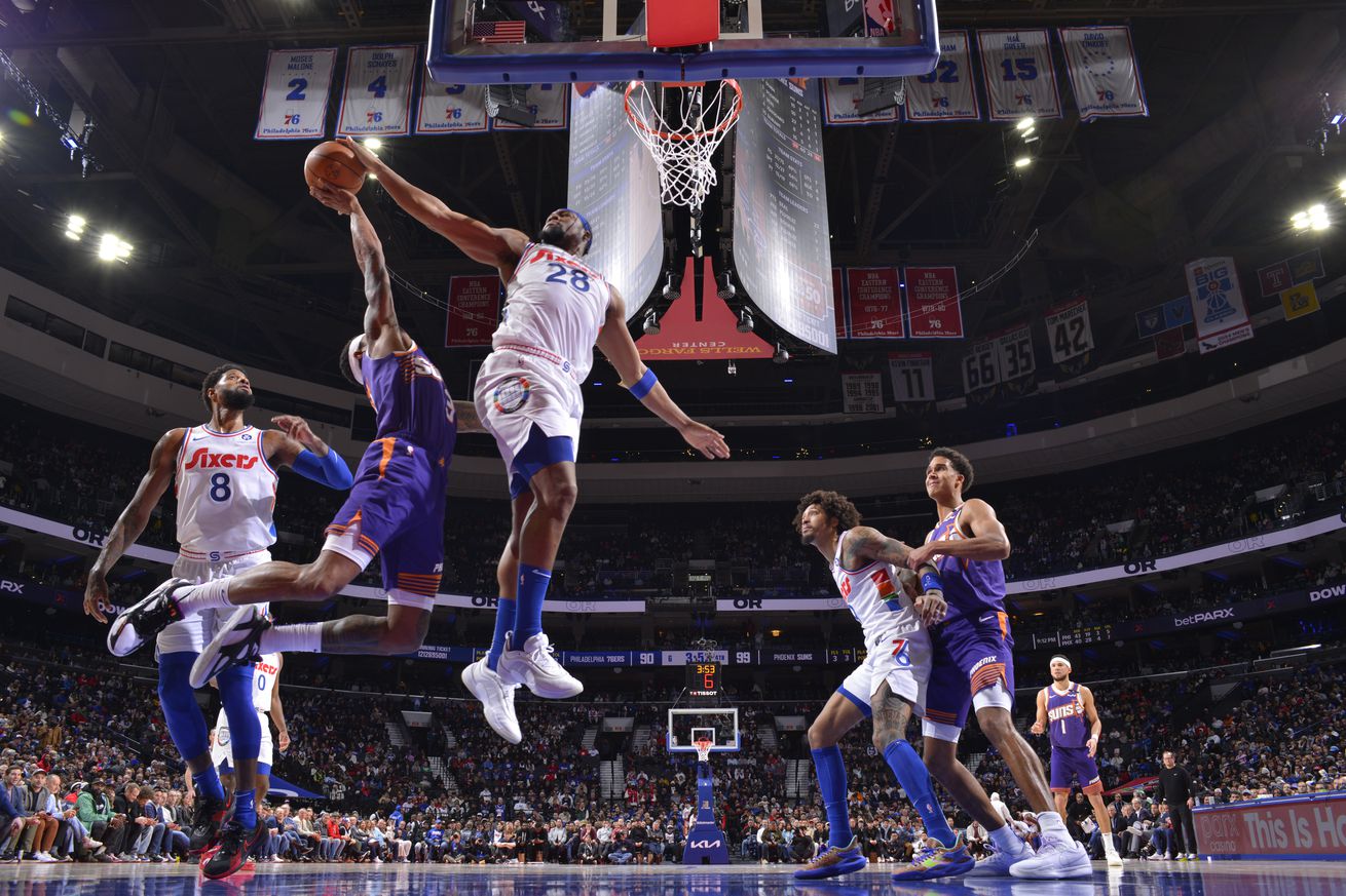 Phoenix Suns v Philadelphia 76ers