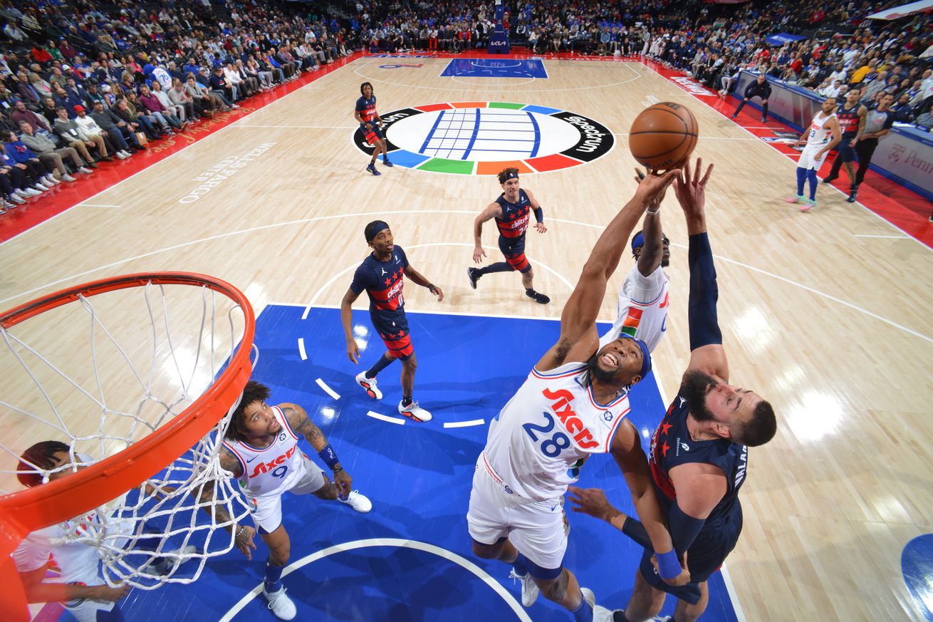 Washington Wizards v Philadelphia 76ers