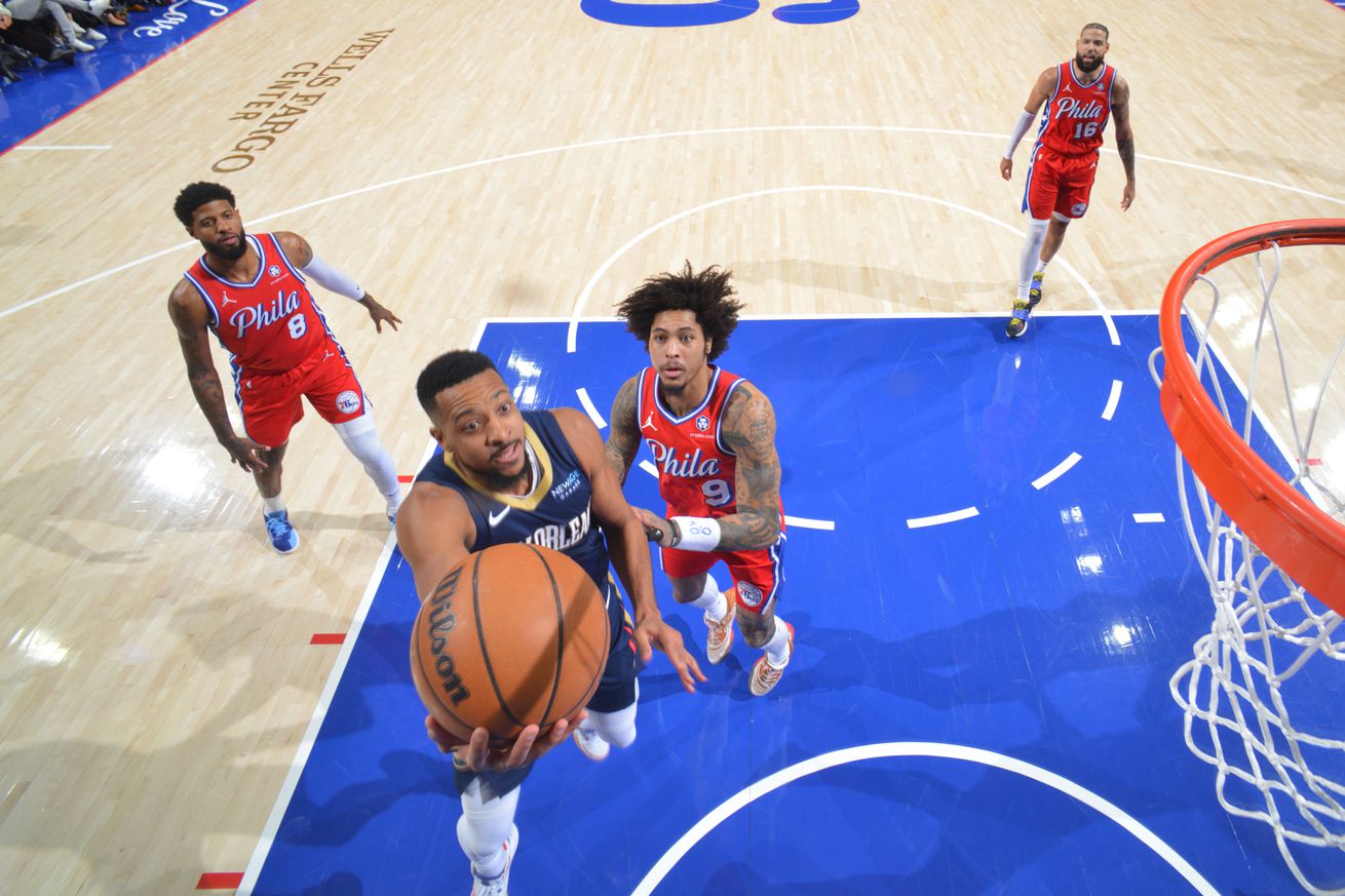 New Orleans Pelicans v Philadelphia 76ers