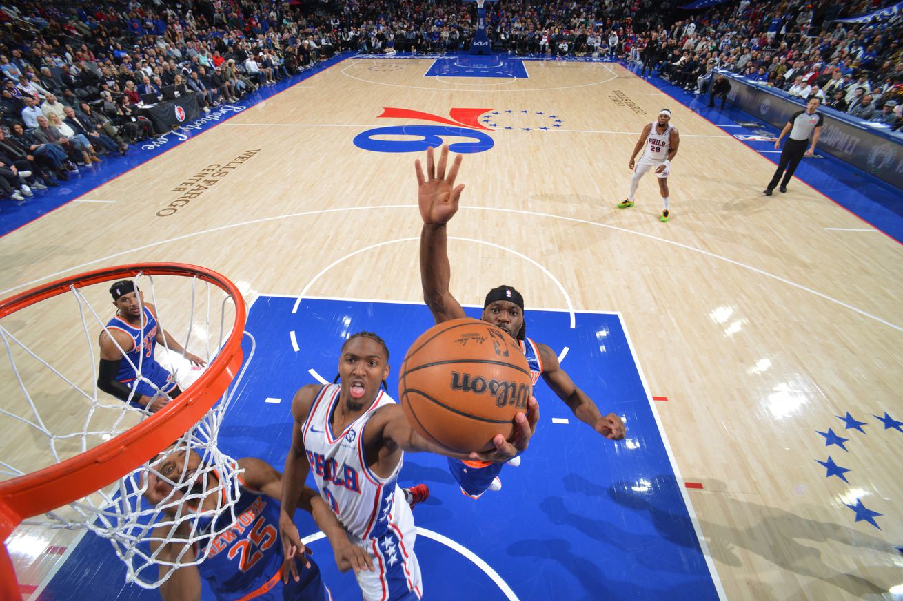 New York Knicks v Philadelphia 76ers