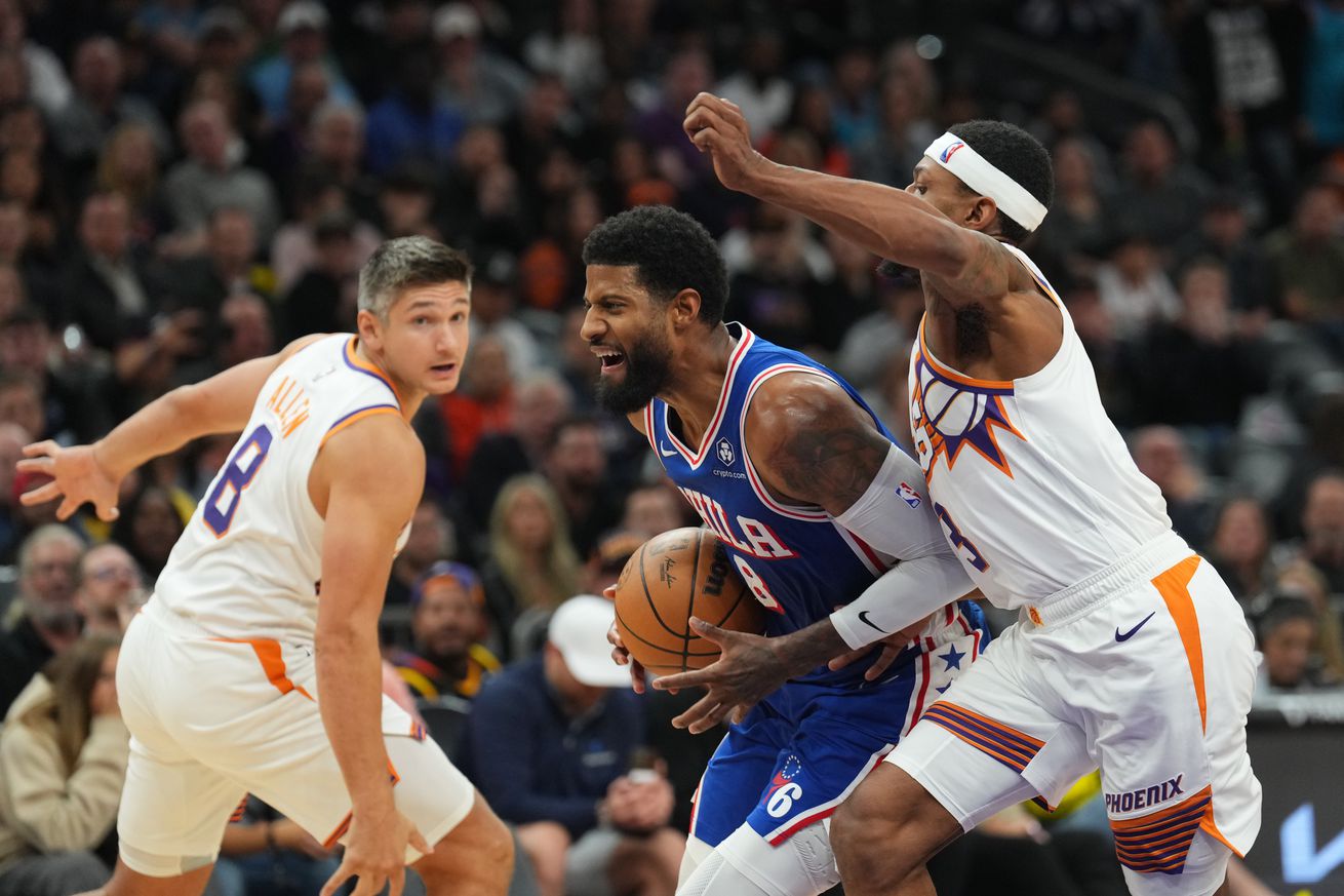 NBA: Philadelphia 76ers at Phoenix Suns