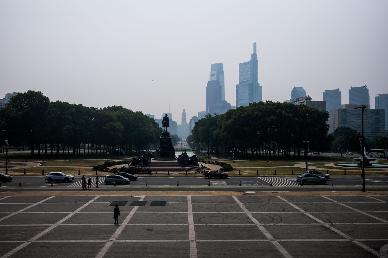 Canada Wildfire Smoke in Philadelphia