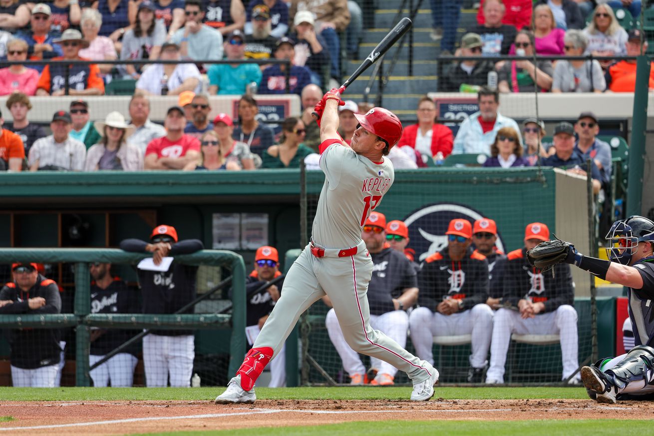 MLB: Spring Training-Philadelphia Phillies at Detroit Tigers