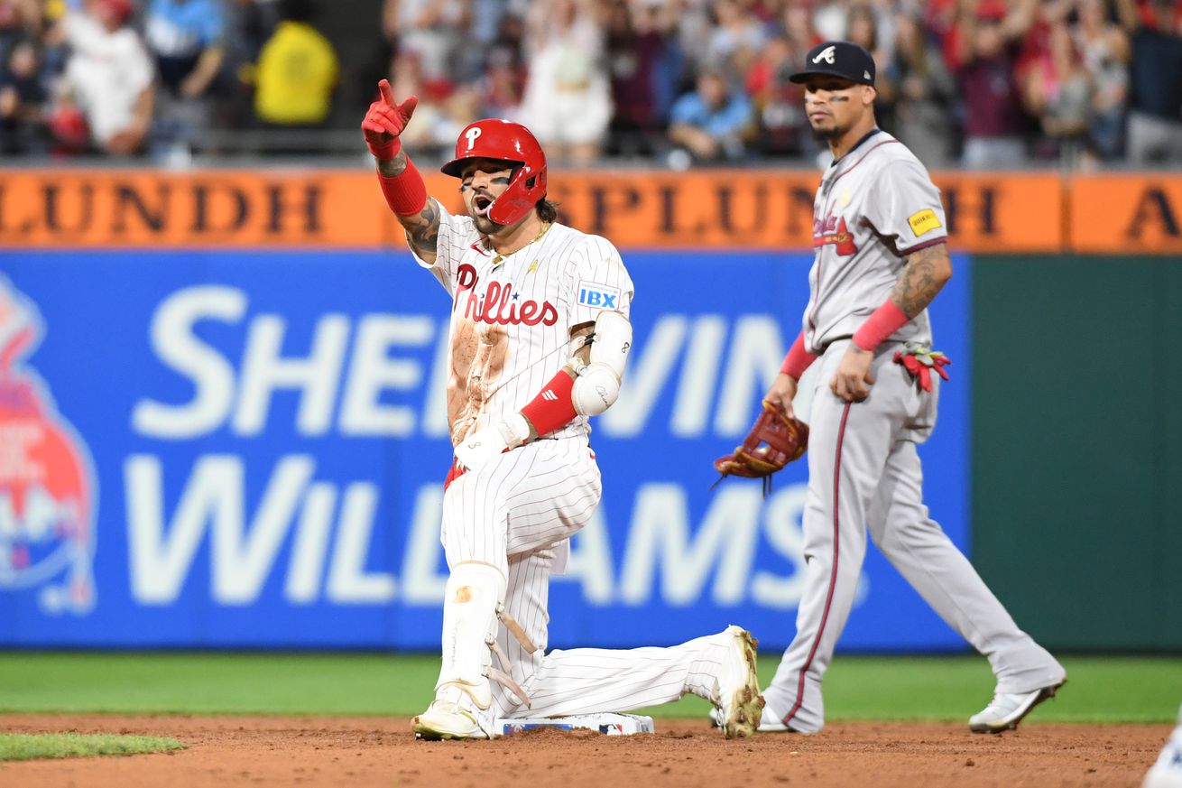 MLB: Atlanta Braves at Philadelphia Phillies