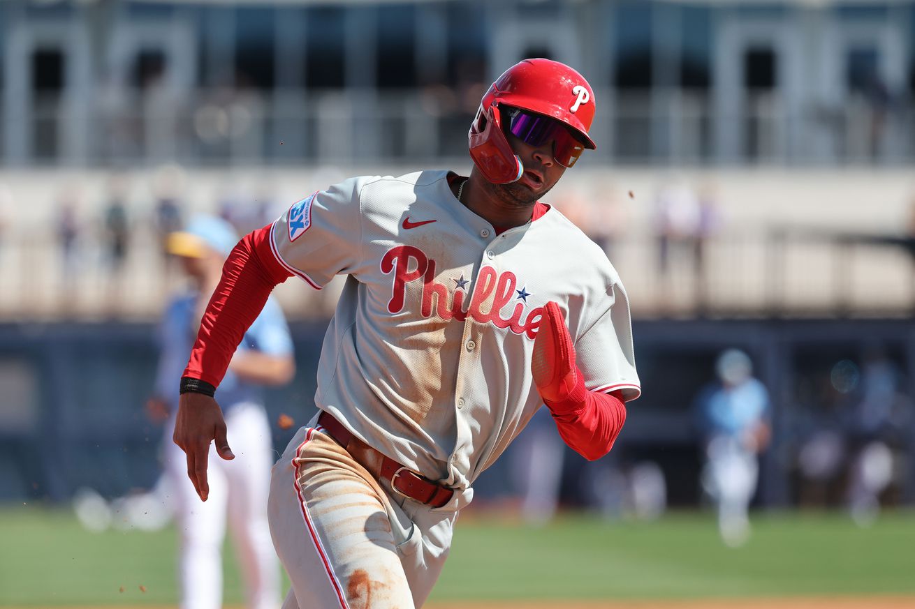 MLB: Spring Training-Philadelphia Phillies at Tampa Bay Rays