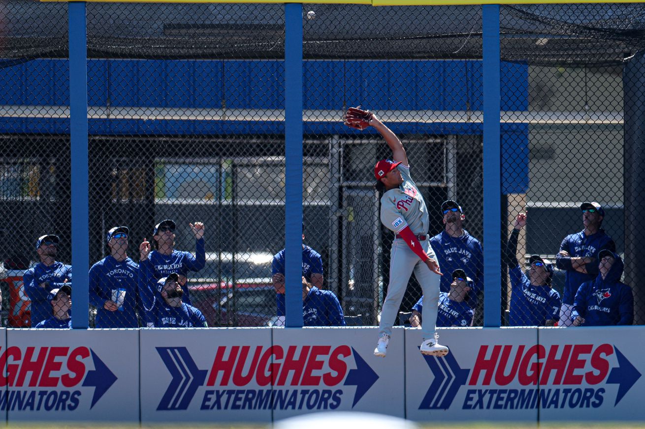 MLB: Spring Training-Philadelphia Phillies at Toronto Blue Jays