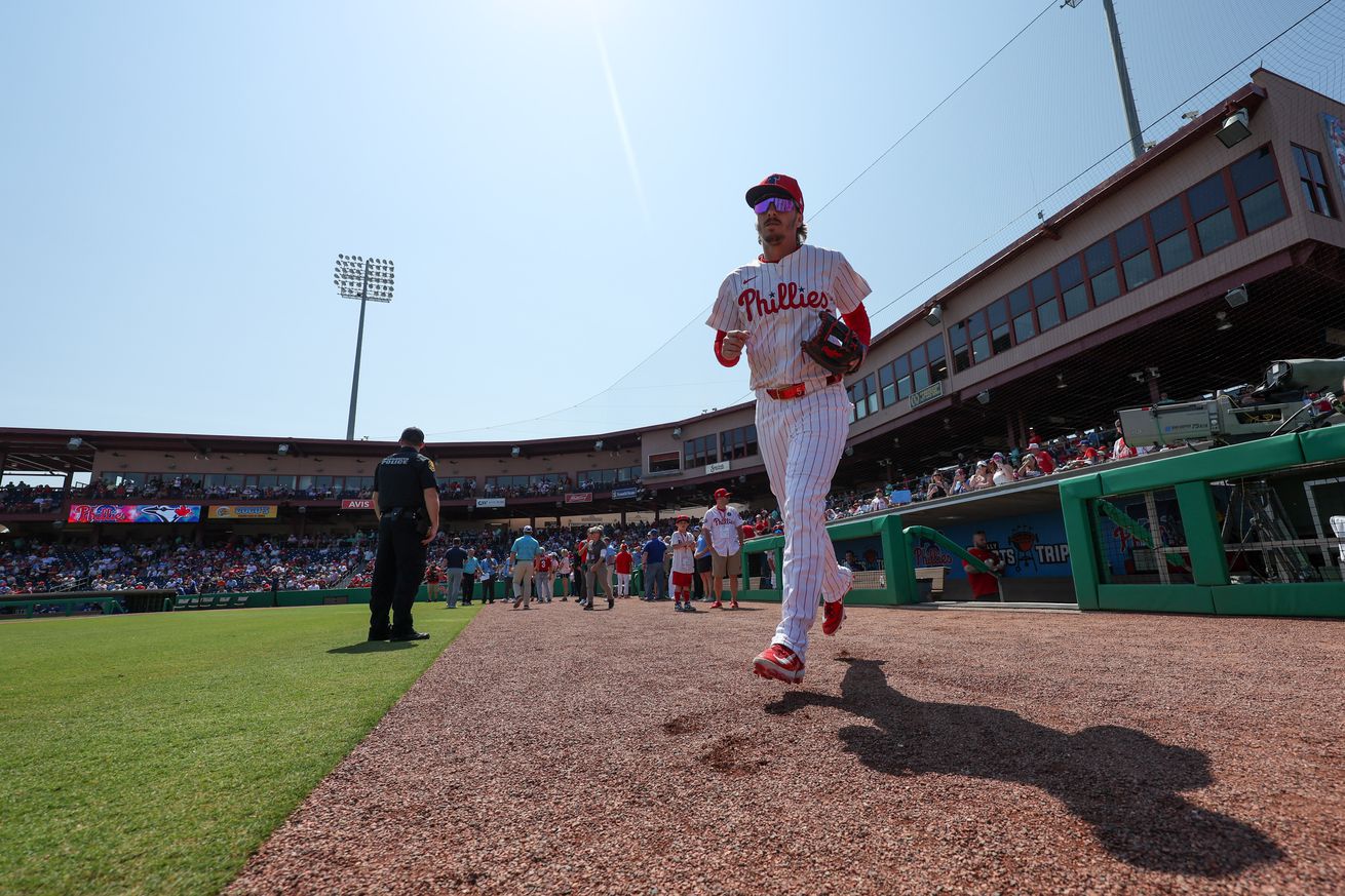 MLB: Spring Training-Toronto Blue Jays at Philadelphia Phillies