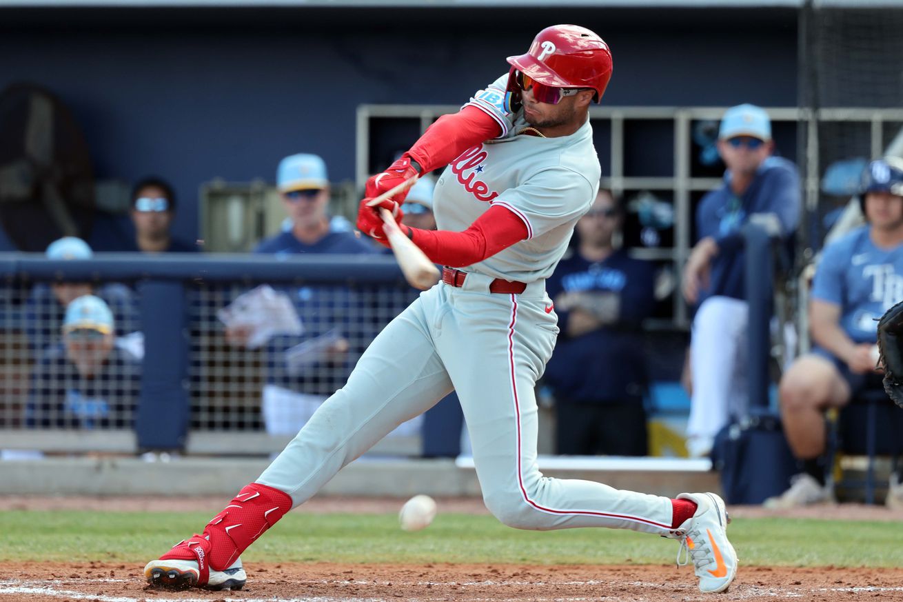 MLB: Spring Training-Philadelphia Phillies at Tampa Bay Rays